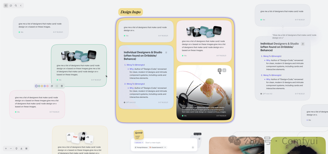 640-72 Flowith 火了!可能是2025年最值得尝试 AI 画布式智能体工具(附 Nano Banana 热点联动解析)